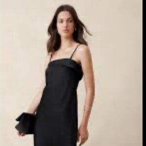 Alex Evenings Maxi Dress Women’s  Black Cocktail Spaghetti Strap Size 8